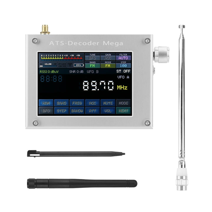 ATS-Decoder Mega SDR Radio AM FM SYNC SSB CW DIGI Empfänger Verbessert Version von ATS25 max-Decoder