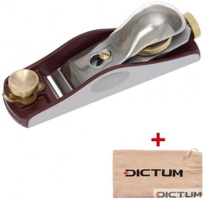 DICTUM® Einhandhobel, Flachwinkel 12°, japanisches Hobeleisen