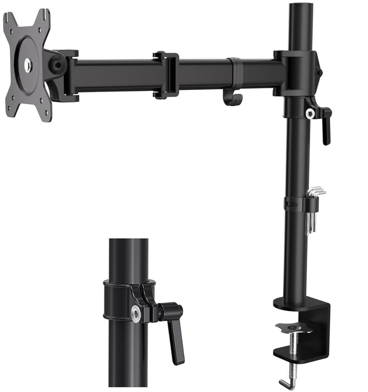 HFTEK Monitor TV Tisch-Halterung Halter Mounts für Bildschirme von 13 bis 34 Zoll – VESA 75/100 (HF2