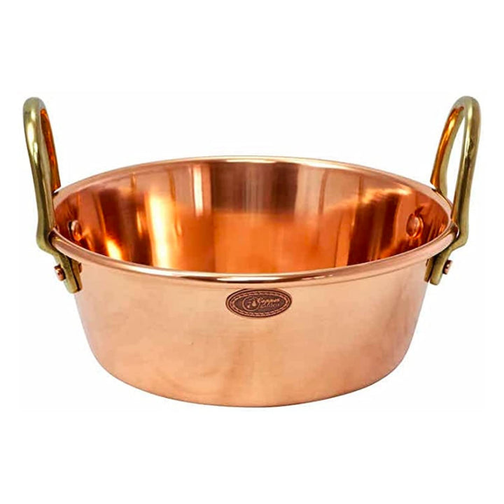 CopperGarden Sossen- & Marmeladentopf 5,4 Liter I Kochtopf aus Kupfer mit 28 cm Durchmesser I grosse