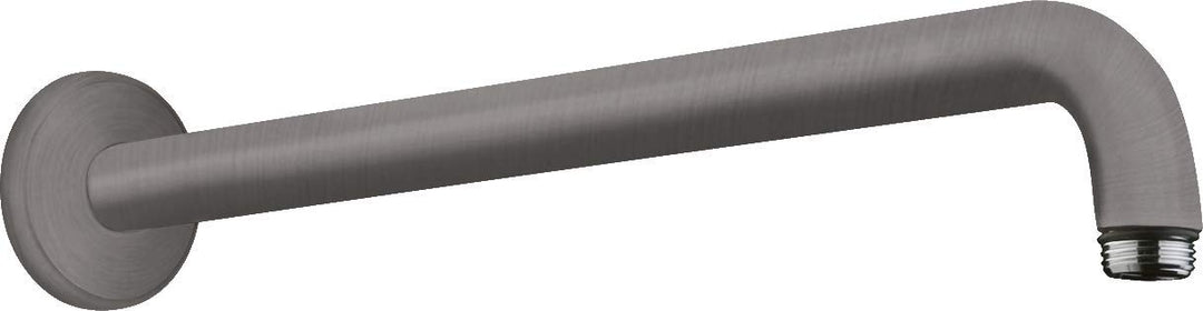 hansgrohe Brausearm 389mm, Brushed Black Chrome