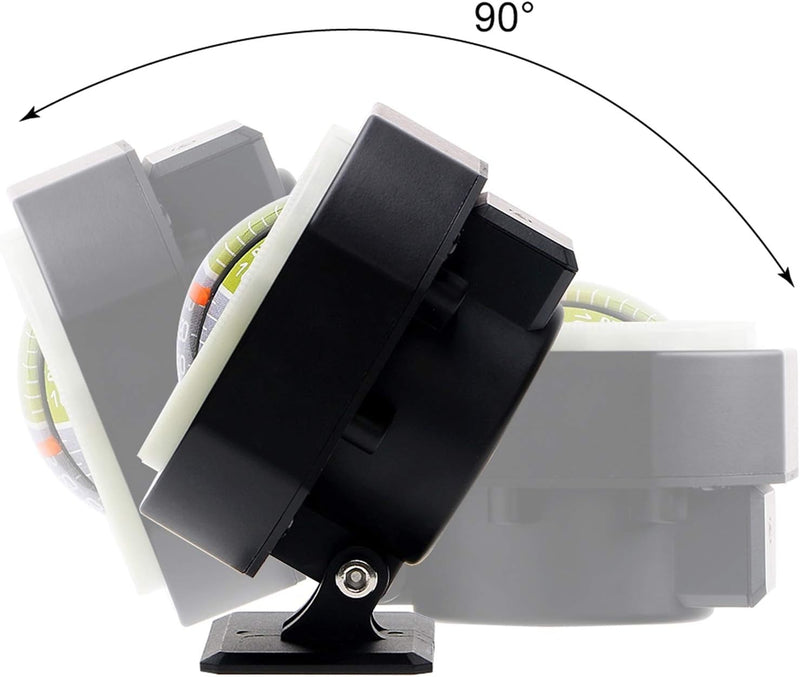 Auto-Neigungsmesser, einstellbarer Betrachtungswinkel Gradient Balancer, für LKW, Wohnmobil, Wohnmob