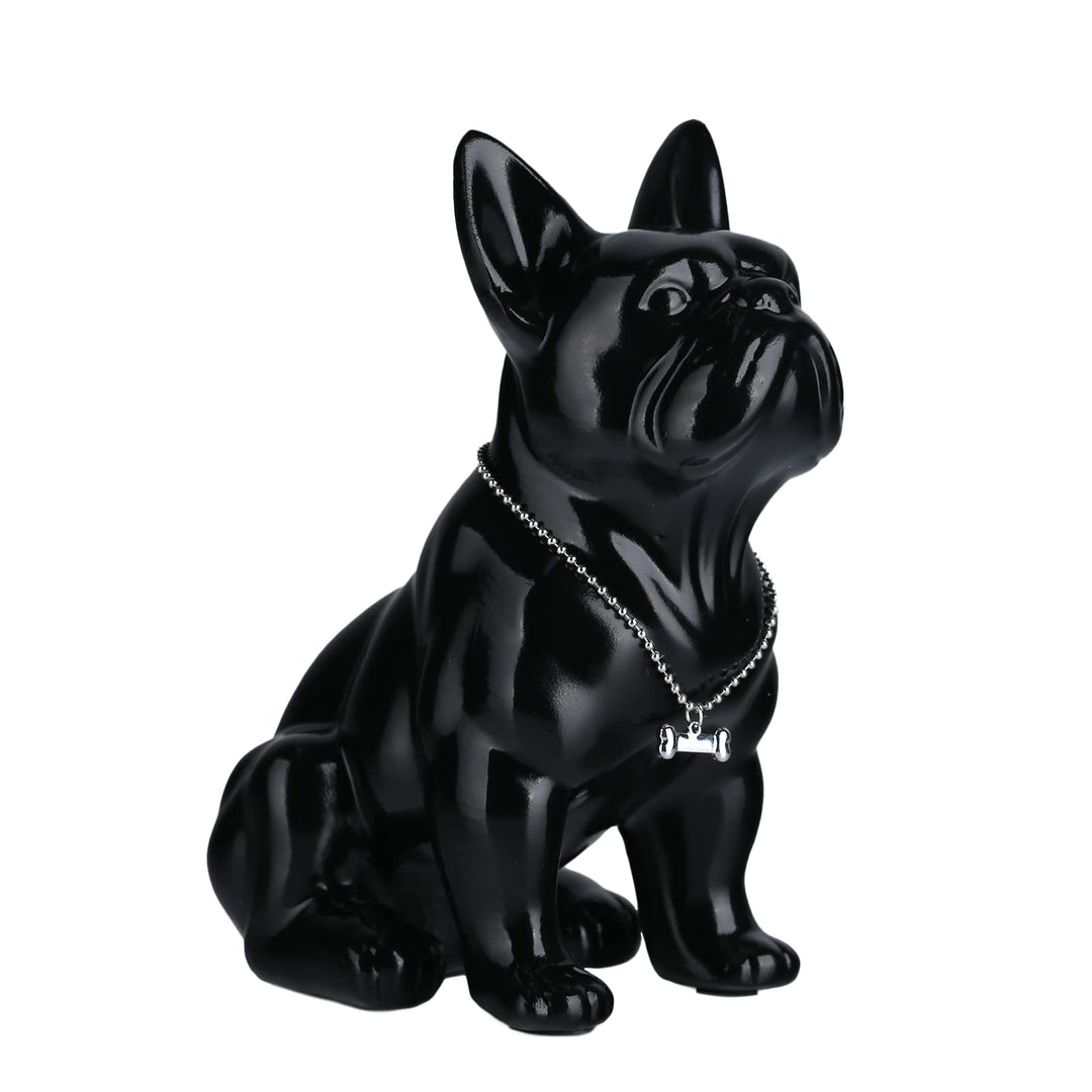 suruim Französische Bulldogge Statuen Deko Englische Bulldogge Figur Hund Statue Geschenke Wohnzimme