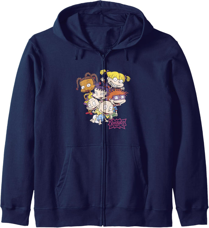 Rugrats Baby Pile Smiles Classic Group Kapuzenjacke