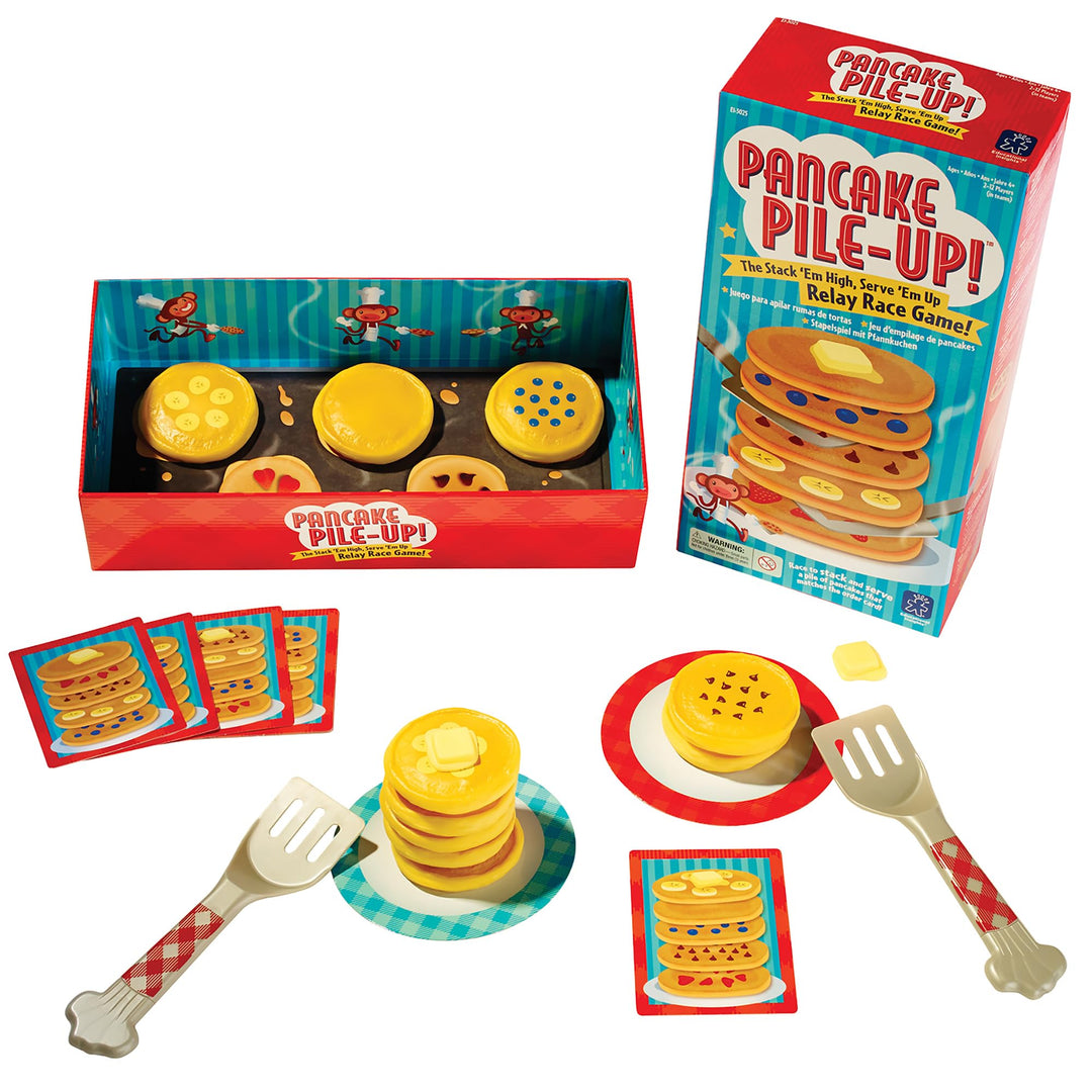 Learning Resources Pancake Pile-Up! Staffellauf-Spiel