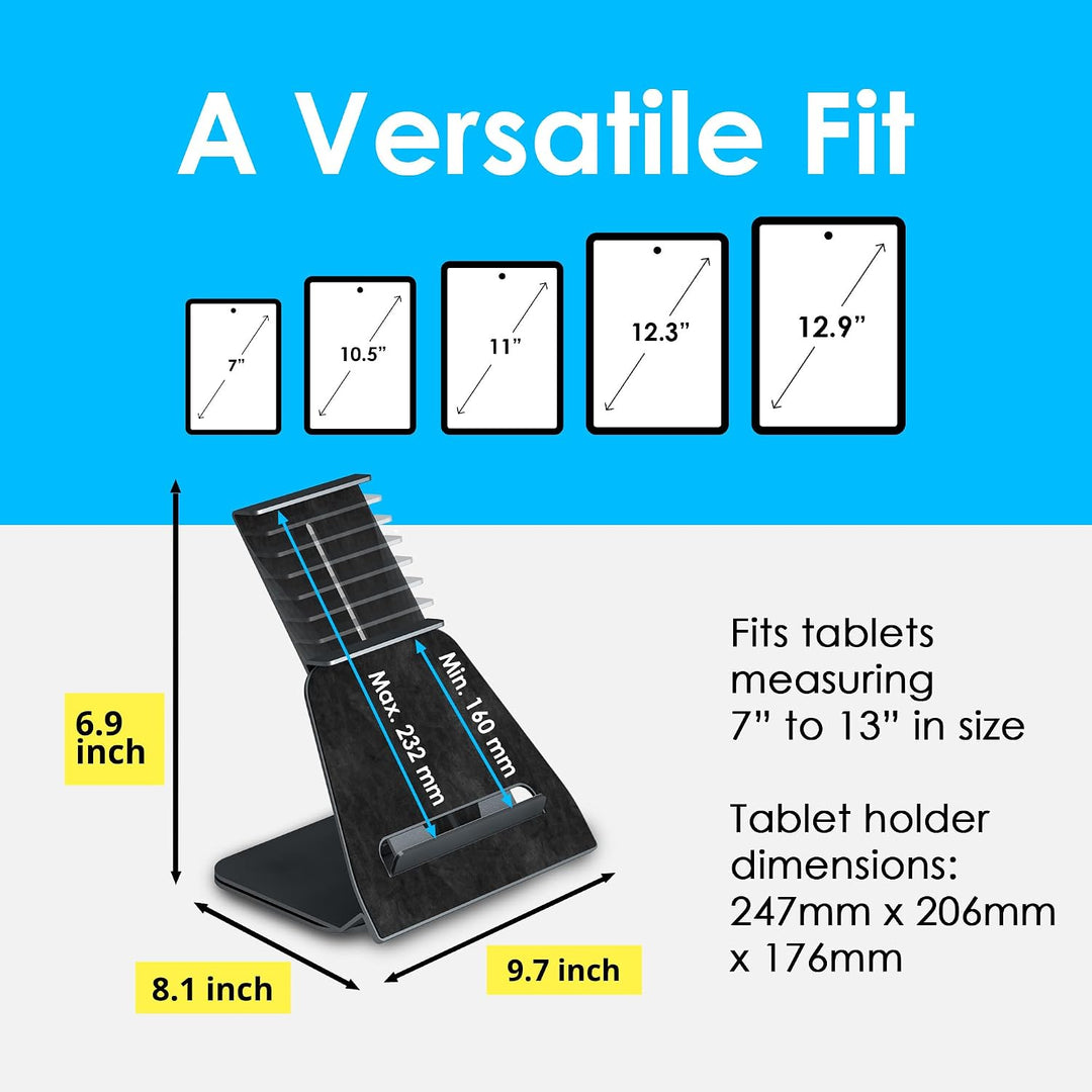 POS VALLEY Tablet Holder Universal Tablet Holder Adjustable Cash Point Stand Dock from 9&
