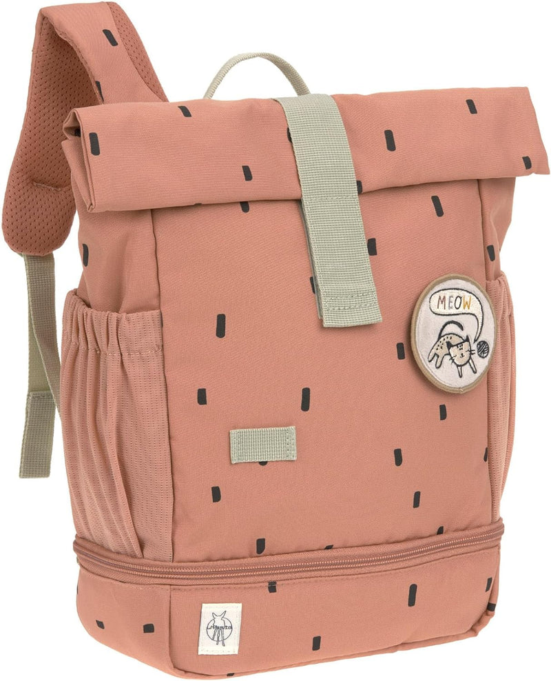 LÄSSIG Kindergartenrucksack Kinderrucksack Rolltop mit Brustgurt wasserabweisend, 11 Liter/Mini Roll