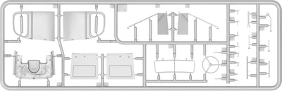 Mini Art 35386 1:35 US Transport-LKW G7107 Holzprit.(2)-originalgetreue Nachbildung, Modellbau, Plas