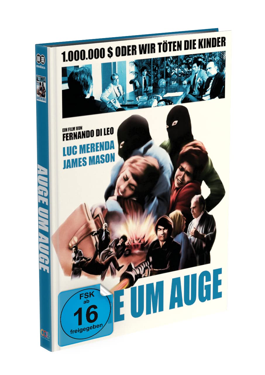AUGE UM AUGE - 2-Disc Mediabook Cover C (Blu-ray + DVD) Limited 333 Edition – Uncut, Blu-ray