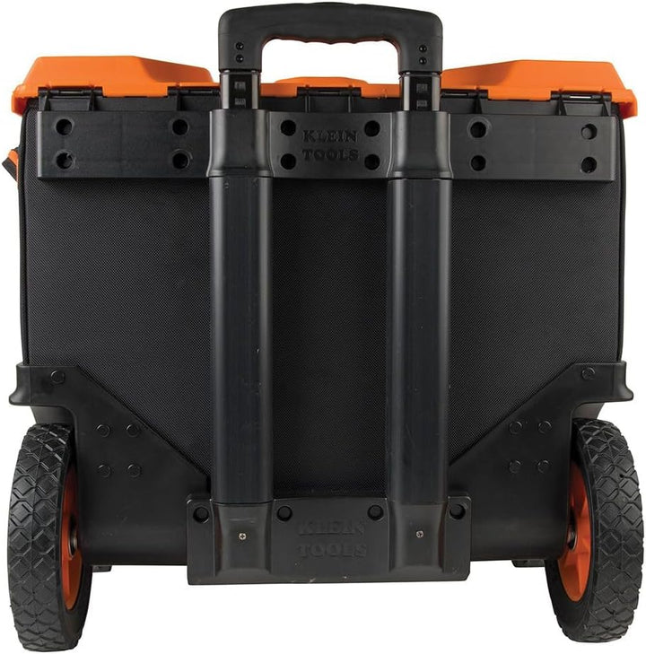 Klein Tools 55473RTB Rolling Tool Bag, Tradesman Pro Tool Master, 113,4 kg Traglast Hard-Top mit 20,