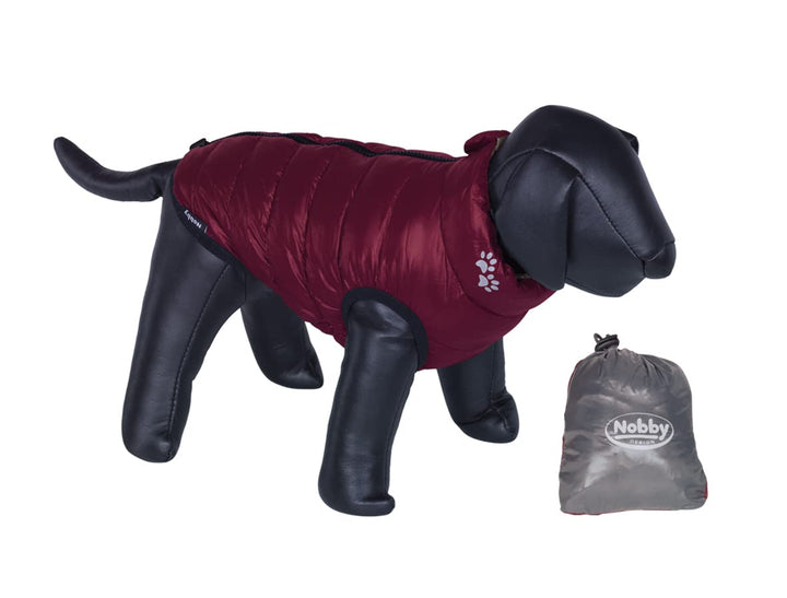 Nobby Hundemantel LIGHT, bordeaux-grau 29 cm, 1 Stück 29 cm bordeaux-grau, 29 cm bordeaux-grau