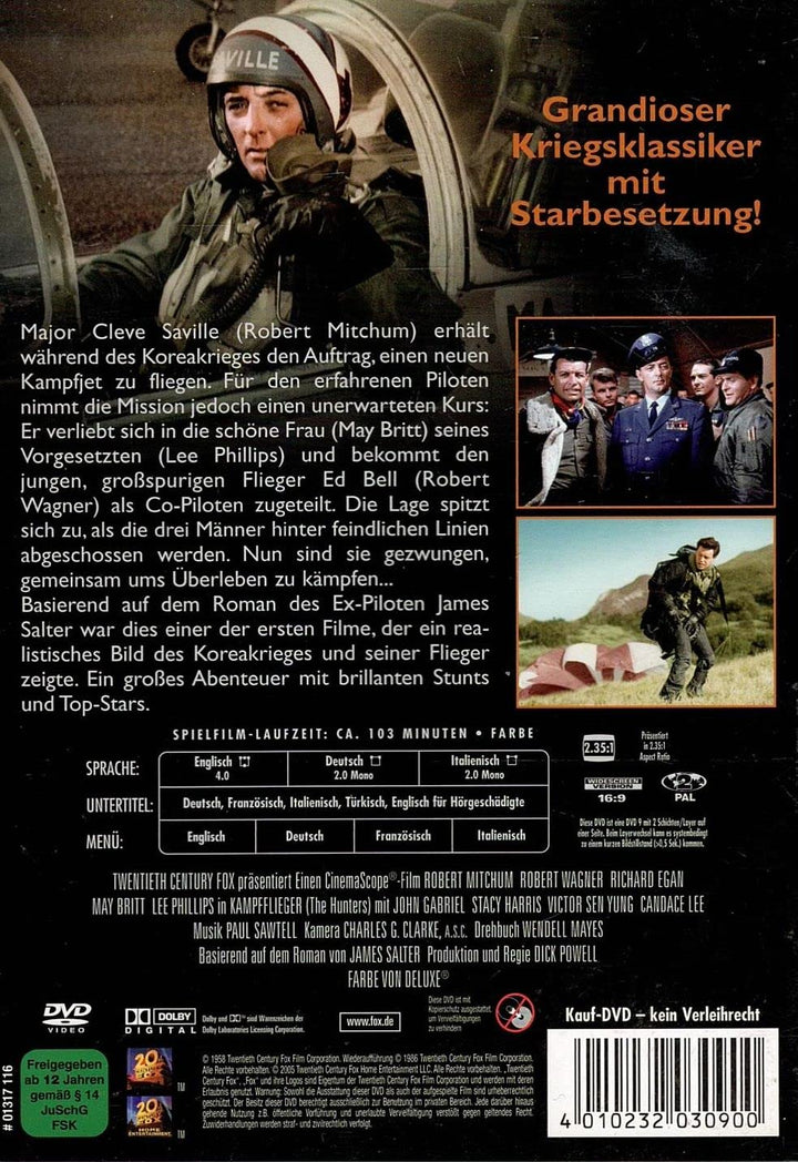 Die Kampfflieger, DVD
