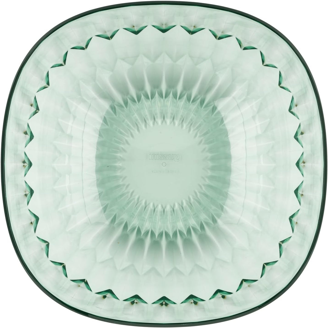 Guzzini - Vanity, Matcha Grüner Behälter 30 cm aus Bio-based SAN und Bio-based SMMA - Aria