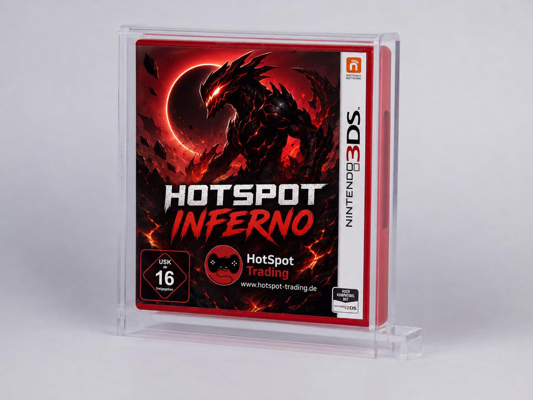 Acryl Case/Schutzhülle für Spiele OVPs, Nintendo 3DS | Acryl Case, Nintendo 3DS