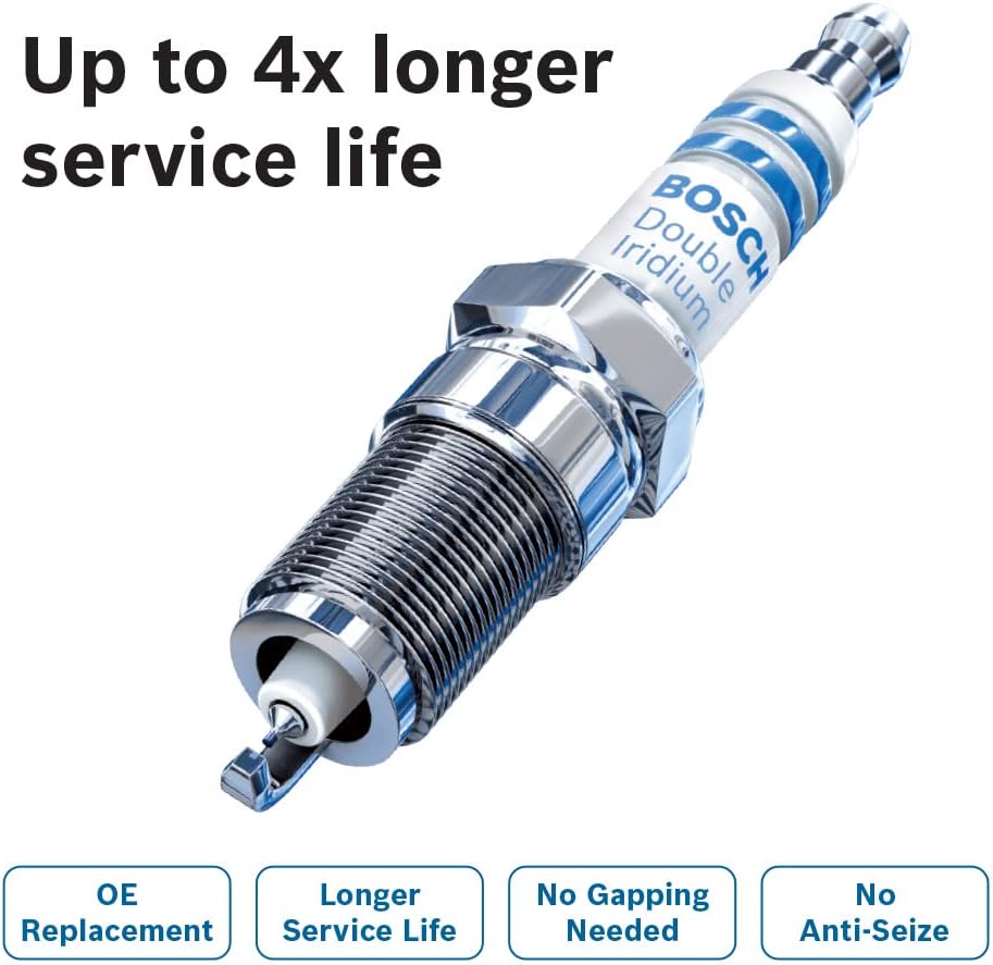 BOSCH 9606 Unterfahrschutz Doppel-Iridium 9606 1 Stück., Doppel-Iridium 9606 1 Stück.