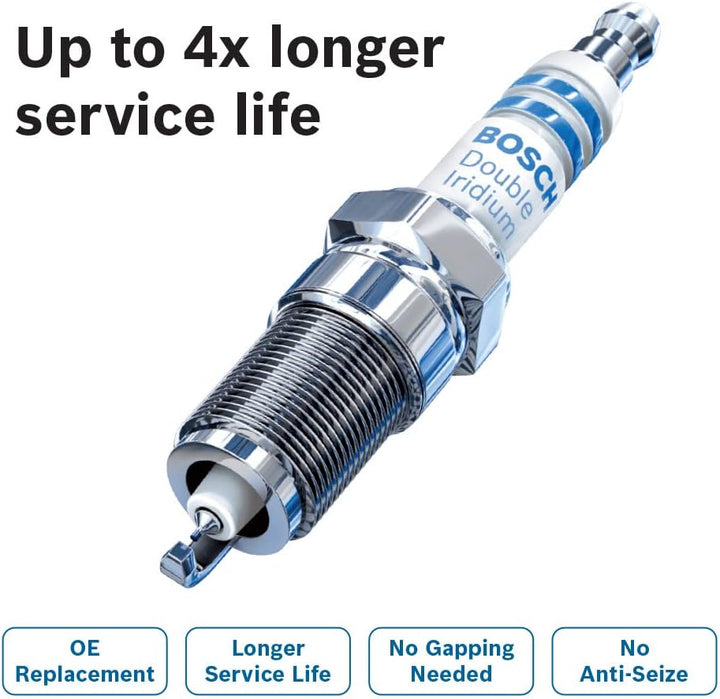 BOSCH 9606 Unterfahrschutz Doppel-Iridium 9606 1 Stück., Doppel-Iridium 9606 1 Stück.