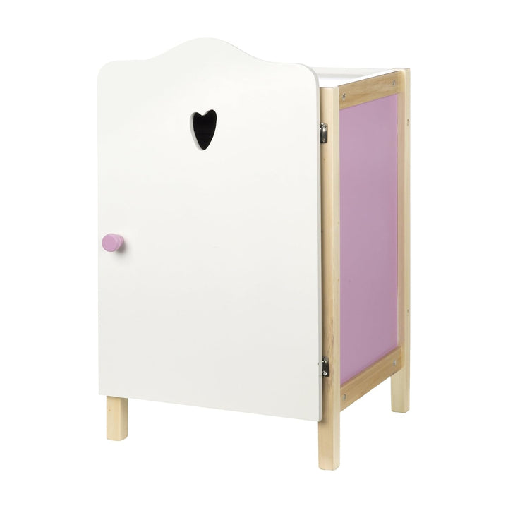 roba Puppenkleiderschrank 'Scarlett', zum Verstauen von Puppenkleidung und Zubehör, weiss lackiert,