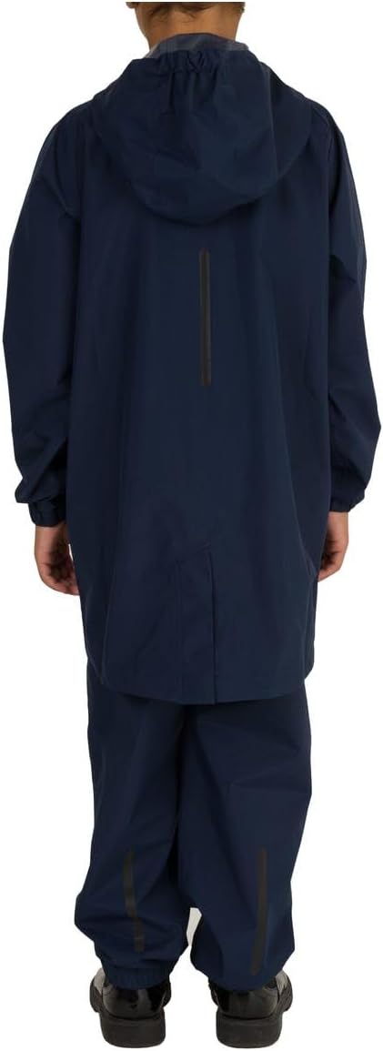 AGU Go Parka Kids Regenjacke Essential | Wind- und Wasserdicht | Blau | 140