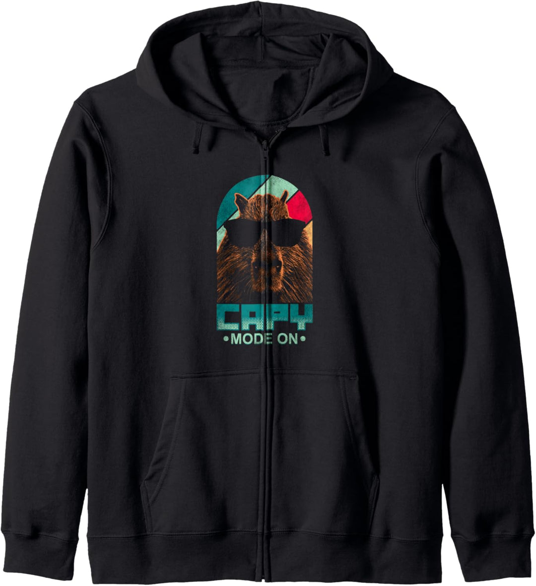 Capybaras Sonnenbrille Cabybara Kapuzenjacke