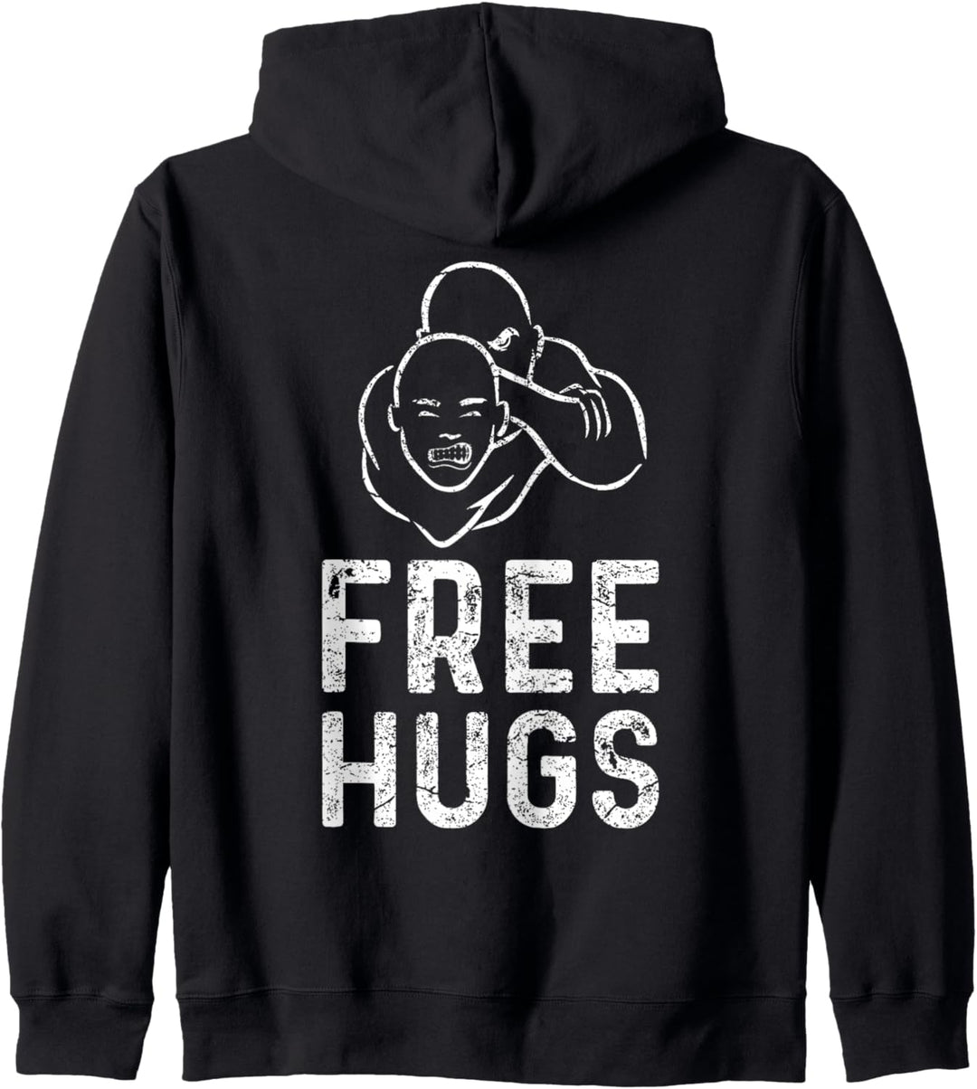 Free Hugs - Lustiges Brazilian Jiu-Jitsu BJJ Kapuzenjacke