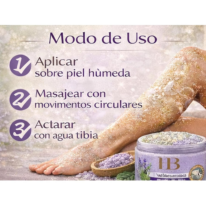 Health & Beauty Totes Meer Mineralien Aromatische Anti Aging Körper Peeling Lavandel - 350ml