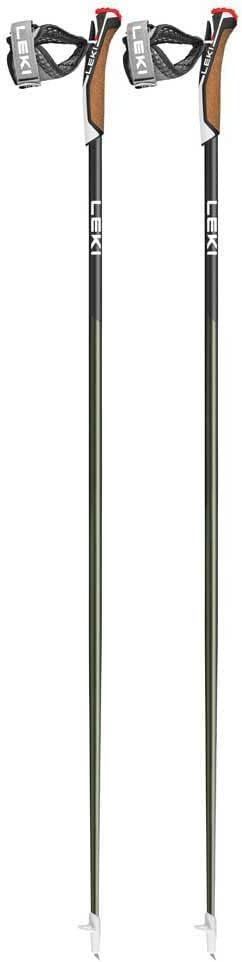 LEKI Flash Carbon Stöcke, Green metallic-Black, 115CM 115CM green metallic-black, 115CM green metall