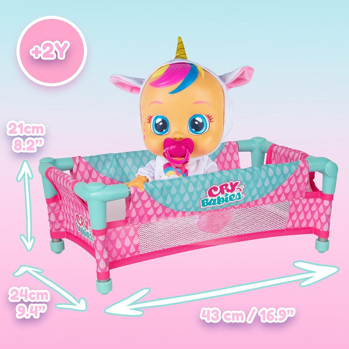 Cry Babies 93645IM Kinderbett, Pink