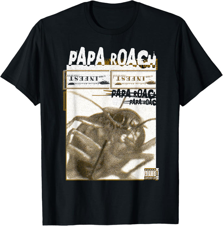 Papa Roach - Official Merchandise - Infest Photo T-Shirt