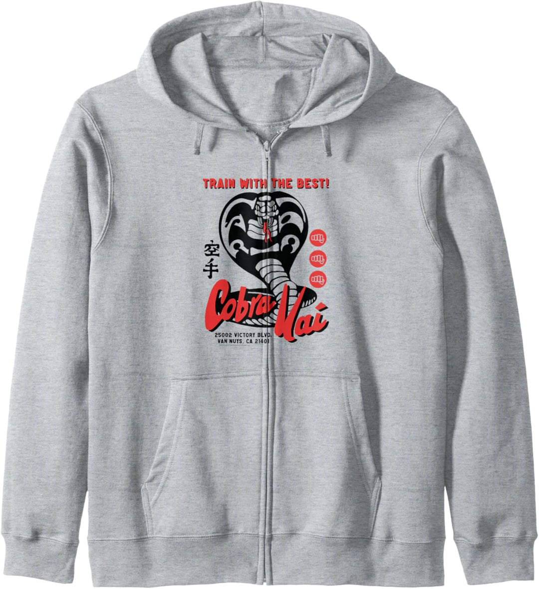 Cobra Kai Retro Cobra Kai Ad Kapuzenjacke