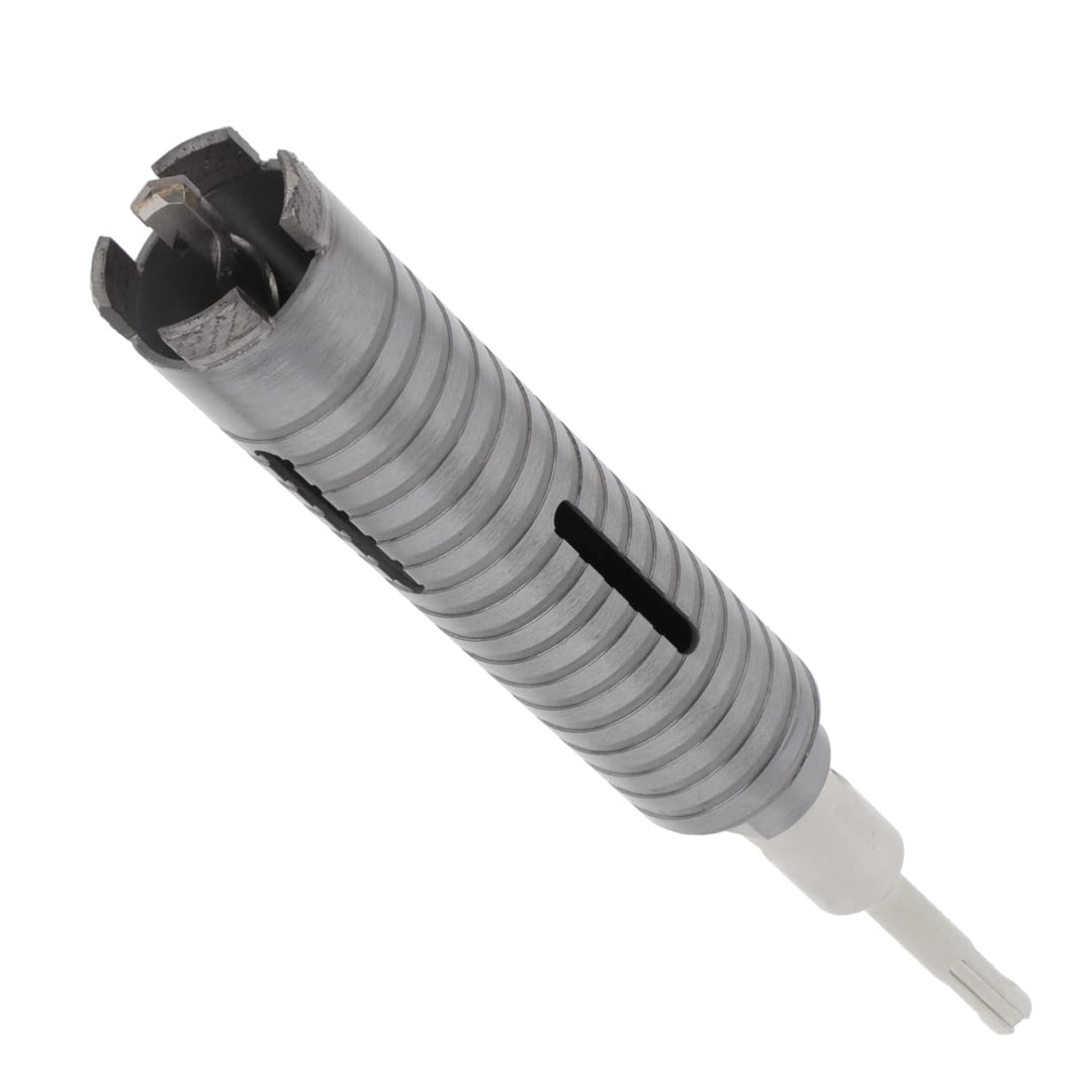 PRODIAMANT Diamant Bohrkrone ø 42mm Nutzlänge 150mm mit SDS Adapter lasergeschweisst für trocken Boh