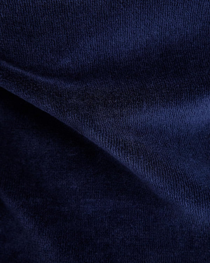 G-Star RAW Damen Velvet Slit Kleid Casual Dress S Blau (Warm Sartho D24224-d428-c423), S Blau (Warm