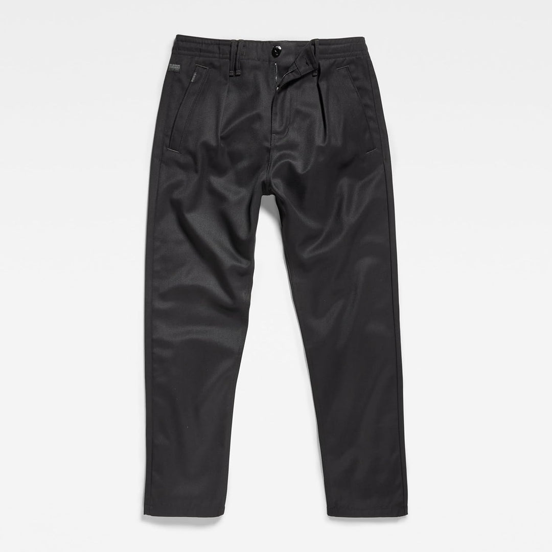 G-Star RAW Herren Pants Drawstring Tapered Chinohose 28W Schwarz (Dk Black D21979-c897-6484), 28W Sc