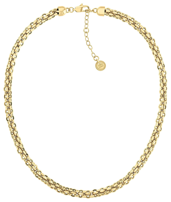 Tommy Hilfiger Jewelry Gliederhalskette für Damen Gelbgold - 2780840