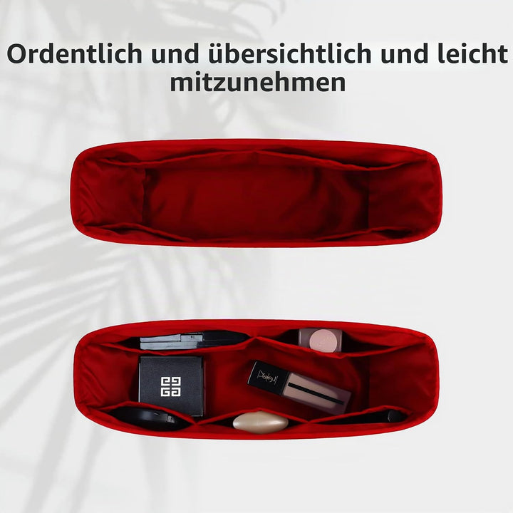 DGAZ Handtaschen Organizer Einsatz für LV Neverfull PM/MM/GM Taschen, Seide Tasche in Tasche Organiz