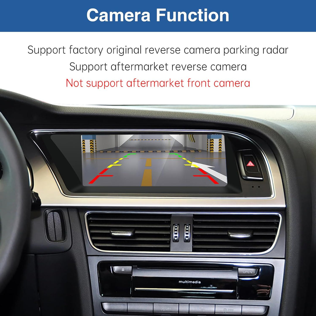 Road Top 8,9 Zoll Autoradio Drahtlos CarPlay Touchscreen für Audi A5 2009-2015 Jahr mit 3GMMI, Autor