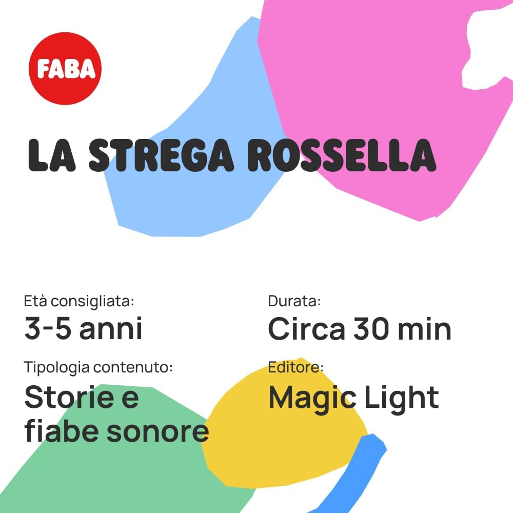Klangfigur FABA – Hexe Rossella – Geschichten und Klangmärchen – Spielzeug, pädagogischer Inhalt, it