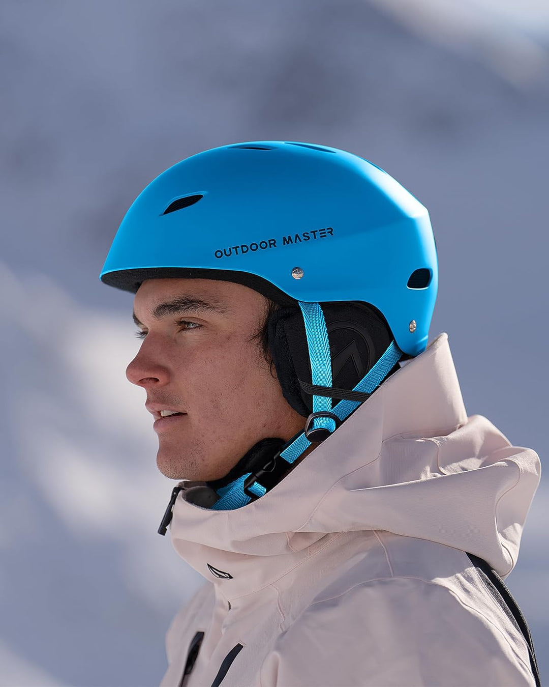OutdoorMaster Kelvin Unisex Skihelm - Schneesporthelm für Skifahren/Snowboard mit Belüftungssystem,