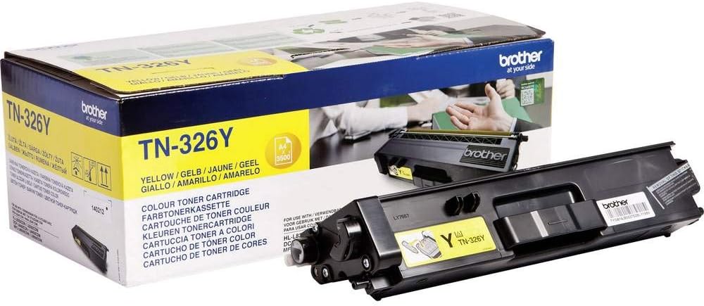 Brother Original Jumbo-Tonerkassette TN-326Y gelb DCP-L8400CDN, DCP-L8450CDW, HL-L8250CDN, HL-L8350C