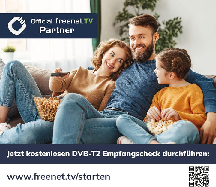 Oehlbach Flat Style One DVB-T2 HD Antenne - Digitale Zimmerantenne - Aktiv DVB-T-Verstärker Innenant