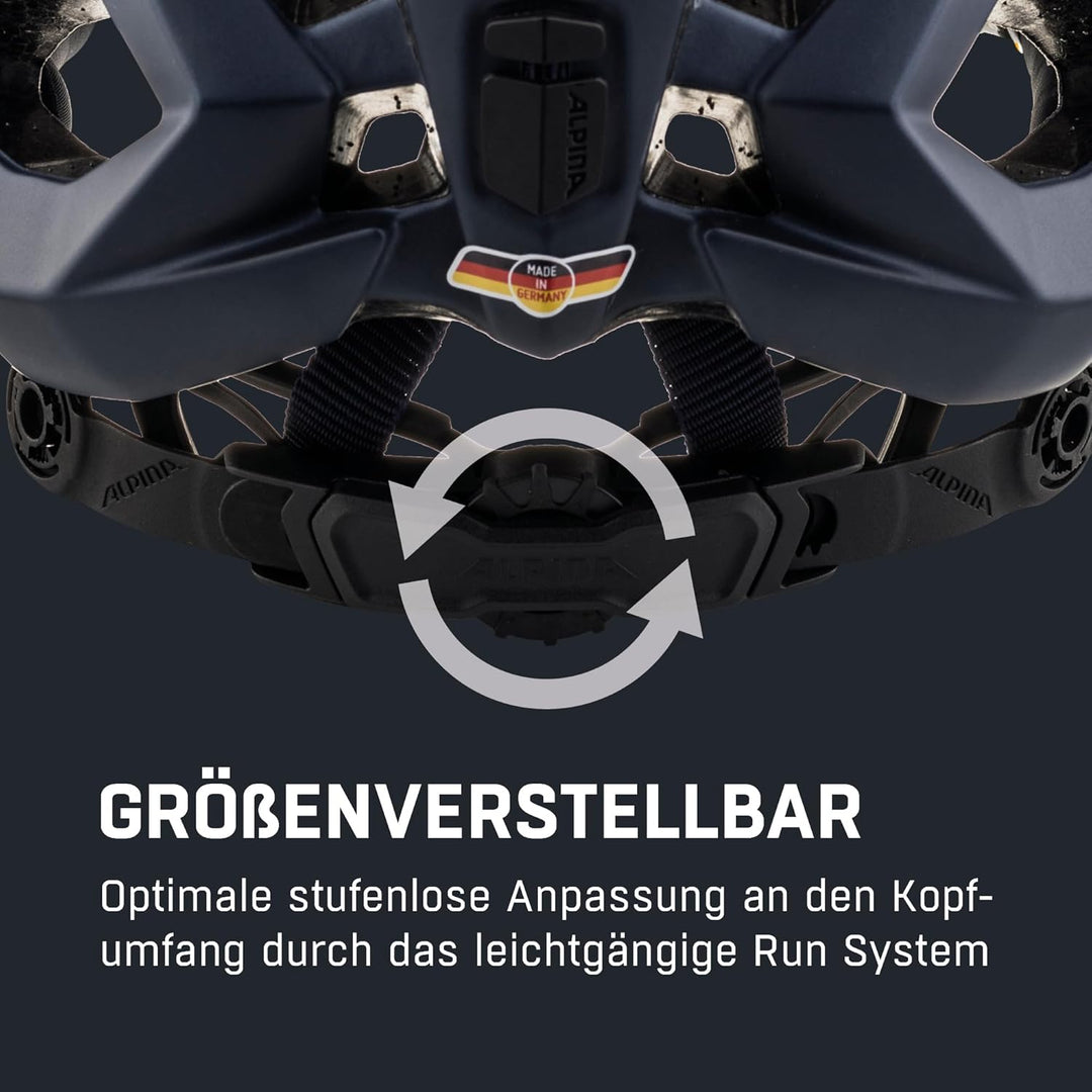 ALPINA VALPAROLA - Stossabsorbierender, Optimal Klimatisierter & Leichter Fahrradhelm Mit Antibakter