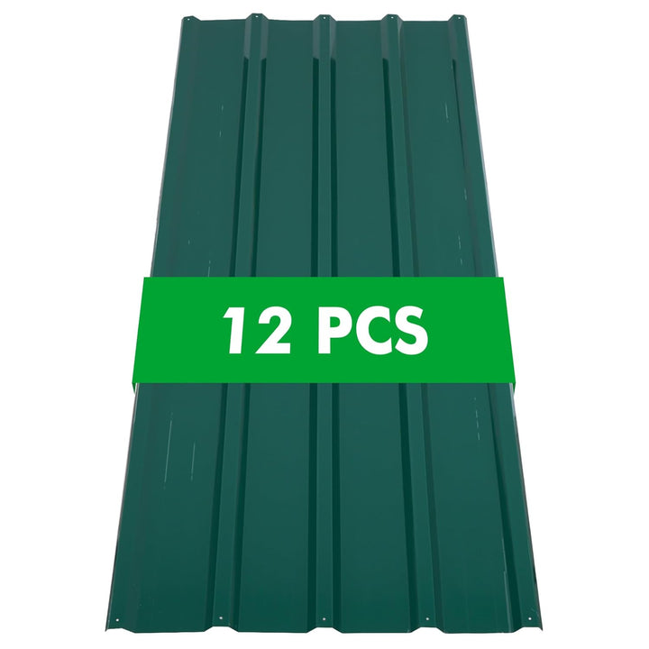 12er Trapezblech 110cm x 45cm = 6m² verzinkt Profilblech Dachblech Wellblech Dachplatten Dicke 0,2 m