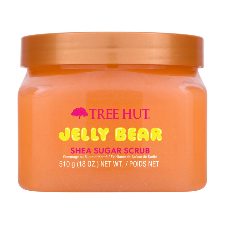 Tree Hut Jelly Bear Shea-Zuckerpeeling, feuchtigkeitsspendendes und feuchtigkeitsspendendes Körperpe