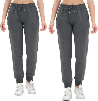 Jogginghose Damen - Sporthose Frauen Baumwolle, Trainingshose Fitness High Waist, Sweatpants Slim Fi
