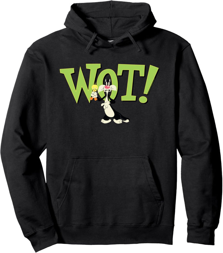 Looney Tunes Sylvester and Tweety WOT! Pullover Hoodie
