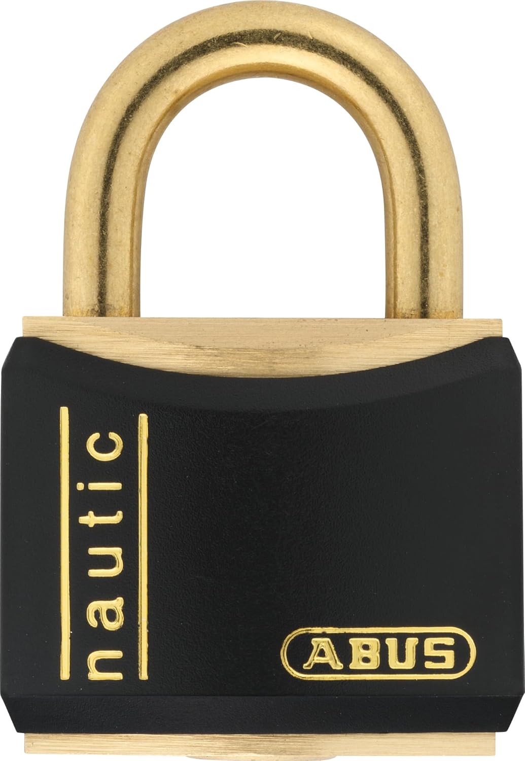 Abus - T84MB/40 40mm schwarz Nautic Rostfreie Vorhängeschloss - ABUT84MB40, 40mm