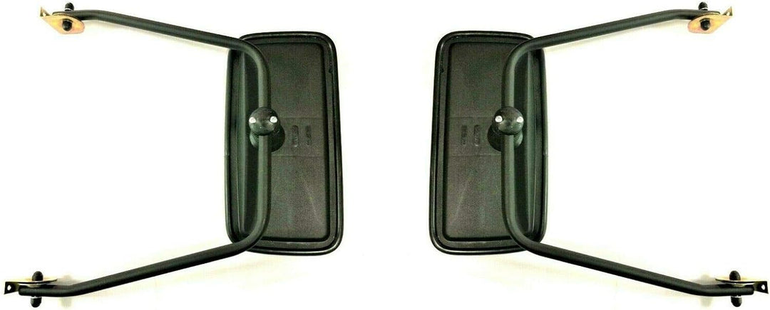 2x Aussenspiegel Rückspiegel für Bagger Traktor 375x185 mm mit Spiegelhalter SET