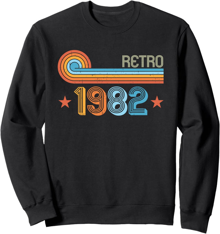 Birthday 1982 Retro Sweatshirt