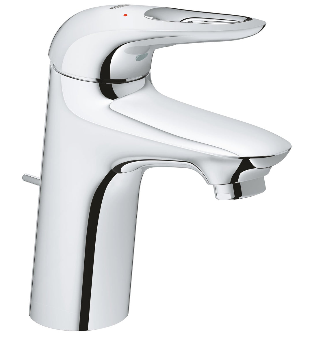 GROHE Eurostyle Badarmaturen - Einhand-Waschtischbatterie (DN 15, S-Size, Einlochmontage) chrom,3355