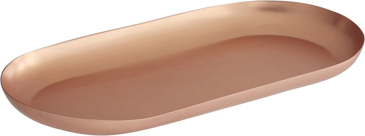 Premier Housewares Madison Shine Tray, Matte Copper beschichted Tablett, Tablett