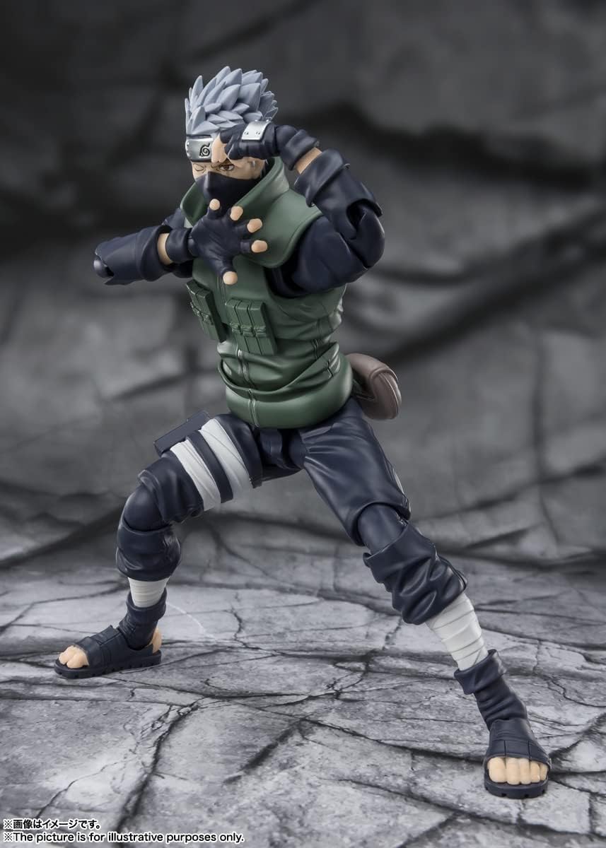 Tamashii Nations - Naruto: Shippuden - Kakashi Hatake (The famed Sharingan Hero), Bandai Spirits S.H
